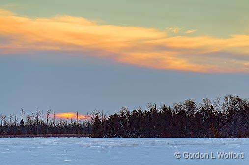 Obscured Sunrise_03105-6.jpg - Eloida Lake photographed at Eloida, Ontario, Canada.
